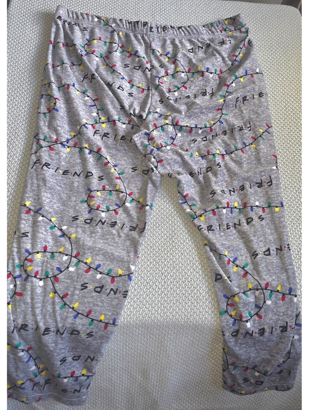 Friends TV show Christmas lights sleep pants/ loungewear size 2x